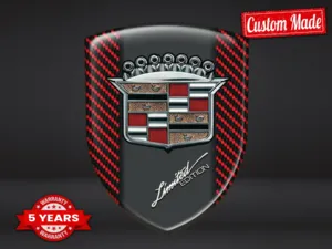 Cadillac Emblemas Interiores Edición Lujo Cúpula Drift Autos ST